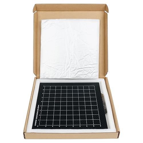 Miniatura 7 de Twotrees - Cama térmica magnética flexible de doble cara con lámina inferior magnética de 12.205 x 12.205 in para impresora CR-10S, CR-10, Mega X,