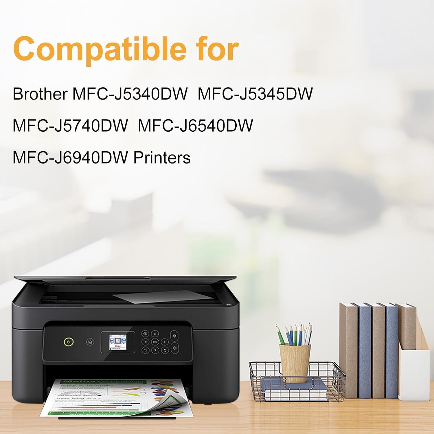 LeciRoba Multipack cartucce LC422XL compatibili Brother LC-422XLBK/XLC/XLM/XLY per stampanti MFC-J5340DW MFC-J5345DW MFC-J5740DW MFC-J6540DW MFC-J6940DW (Confezione da 8)
