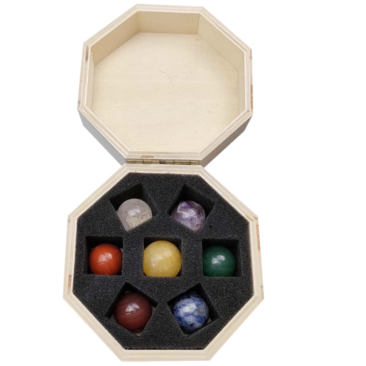 Piedras de cristal decorativas para escritorio y mesa de hogar