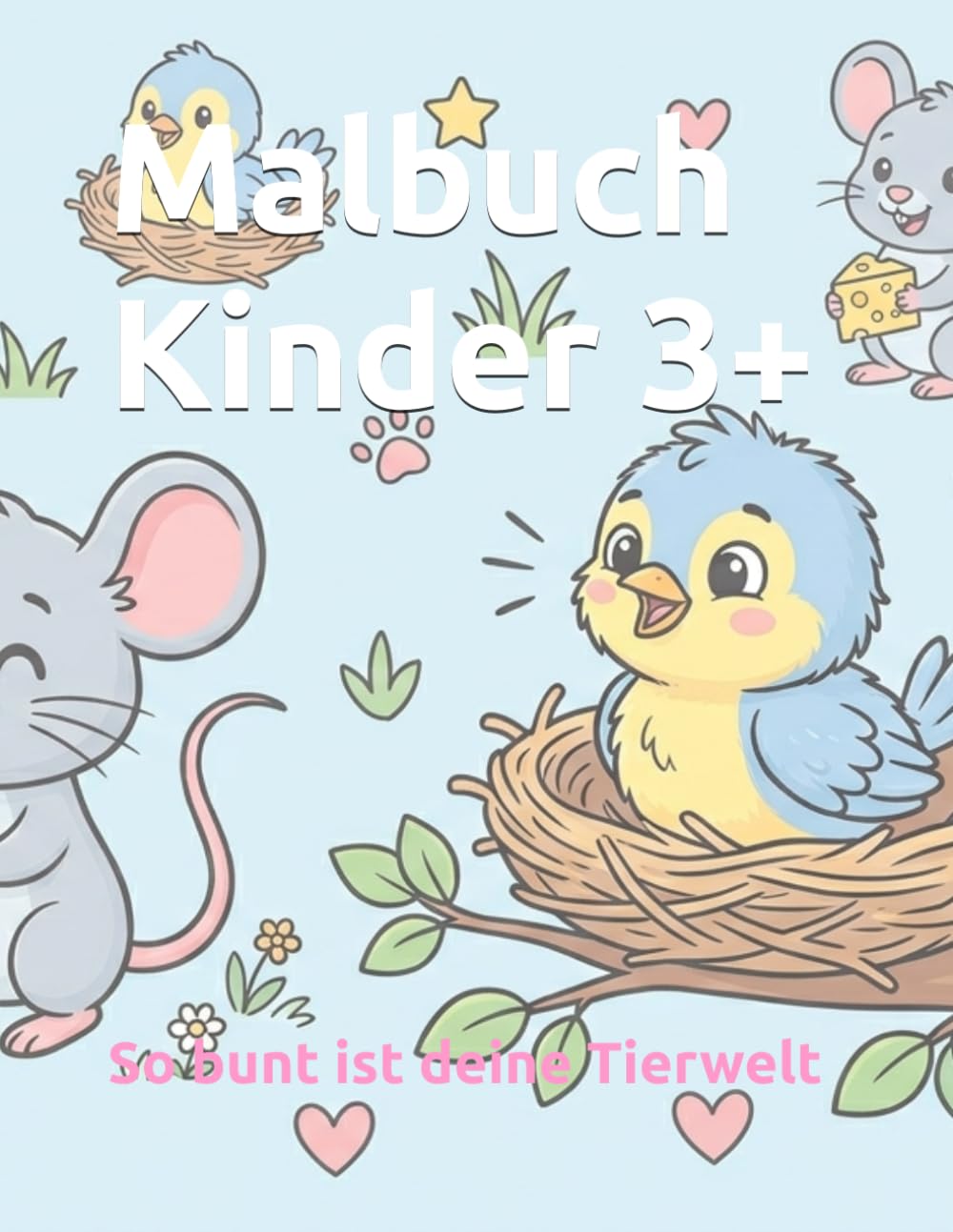 Edition Schlegel - Das schöne Kindermalbuch: So schön ist deine Tierwelt