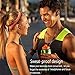 AGPTEK Over The Ear Earbuds for Running, Wrap Around Ear Wired Sports Headphones for Workout Exercise, Sweatproof in-Ear Earbuds with Mic for Cell Phones MP3 Laptop, Come with 5 Sets Silicon Ear Buds