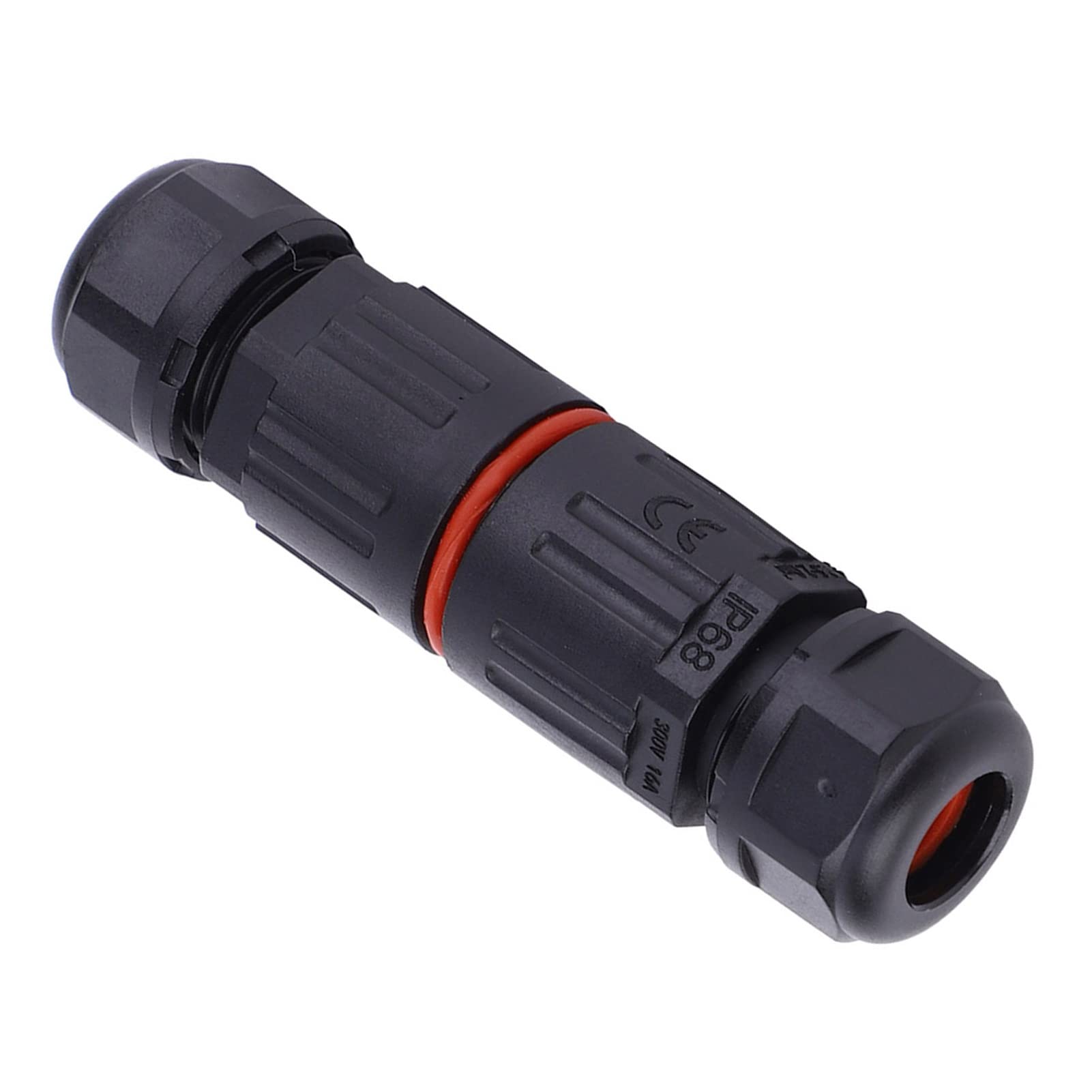 Set van 3 connectors buiten | IP68 waterdicht | 2-weg kabelverbinder voor 3-draads aansluiting | Geschikt voor draaddikte 5-9 mm | TÜV | Lasdoos | Kabeldoos