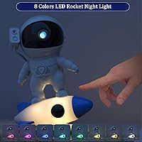 Vista 4 de Astronaut Galaxy Projector, 13 in 1 Planetarium Star Projector Realistic Starry Sky LED Night Light with Solar System Nebula Moon for Kids Adults