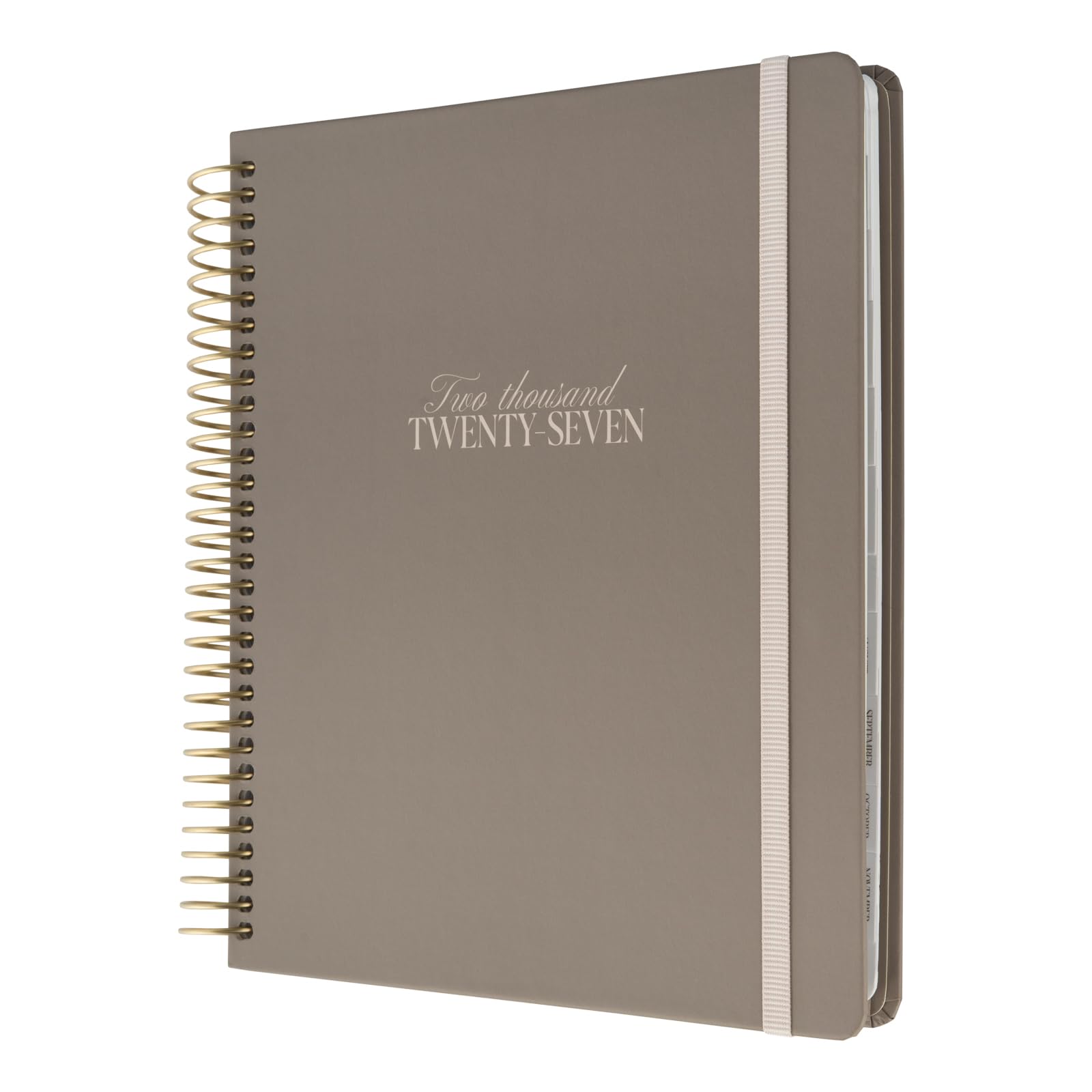 Kokonote Academic Diary 2026-2027 Week to View - Desert Taupe Planner