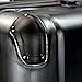 Traveler's Choice Polycarbonate Hardside Expandable Spinner Luggage, Brushed Metal, Silverwood I (30-Inch)