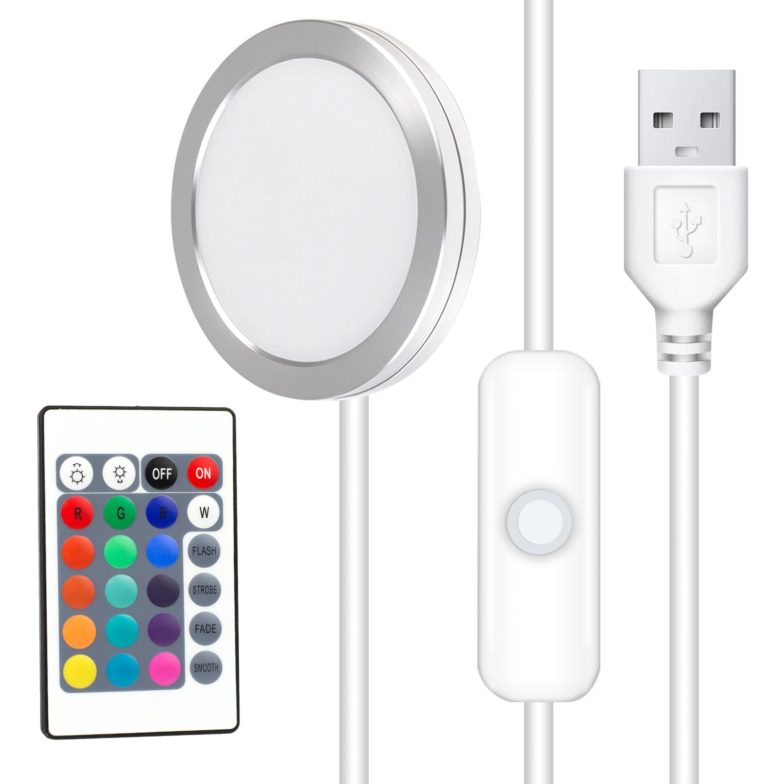Kit de iluminación LED para impresora 3D, 16 tipos de luces RGB para laboratorio de bambú A1, A1mini, P1S, P1P, X1C, accesorios de impresora 3D para modelos creativos de luz nocturna, piezas de