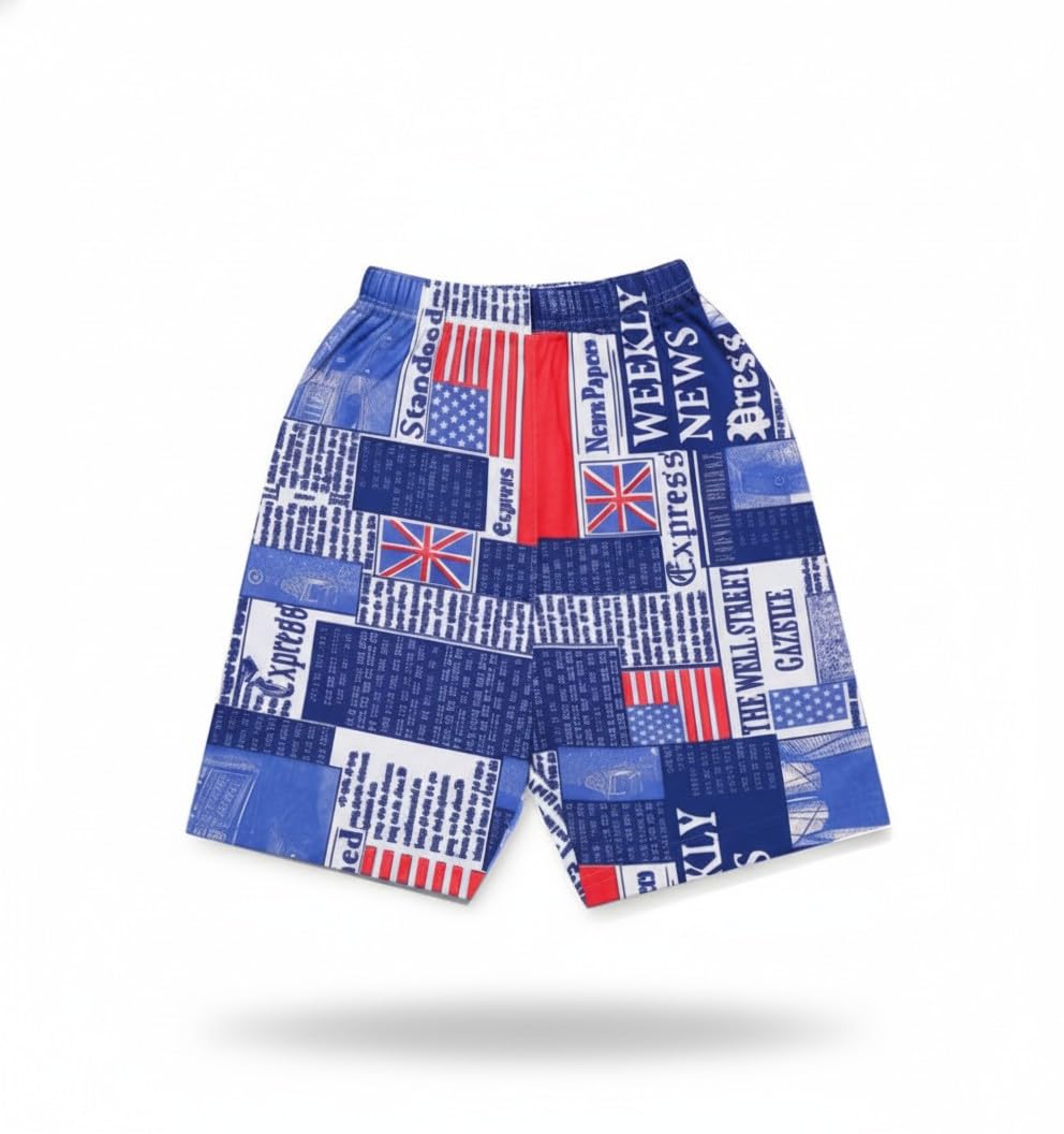 Boys & Girls Casual T-shirt and Shorts Pack of 6 (Multicolor, 2-3 Years) 3