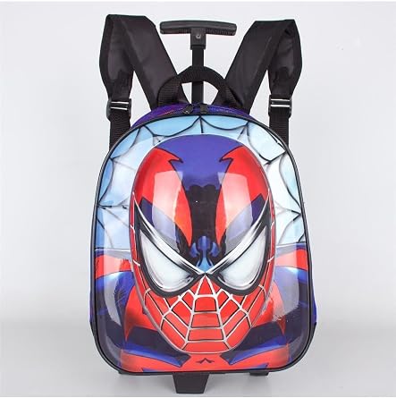 Bagacar Mn Spide Wheeled Boys' Backpack
