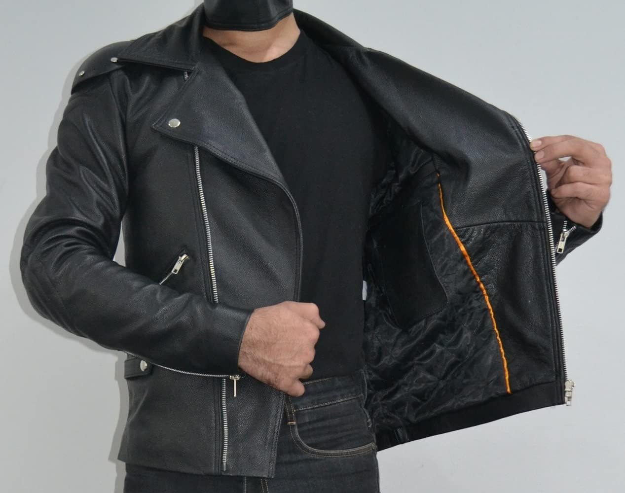 SouthBeachLeather Goose Gander Gosling Leather Jacket