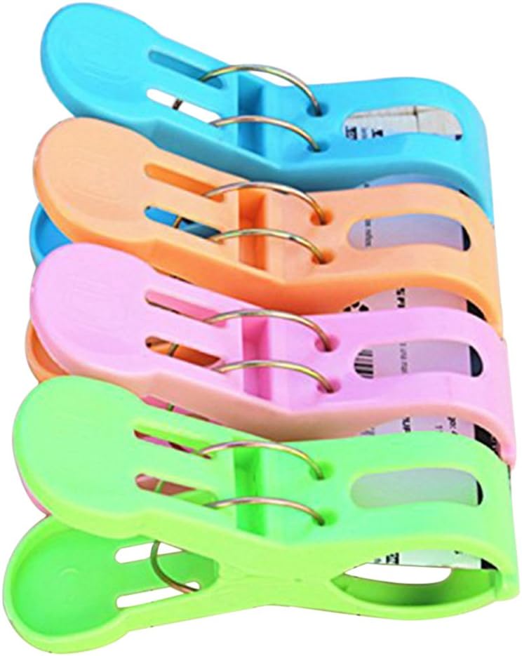 Ameesi 4 Pcs Sewing Quilt Binding Clips Strong Plastic