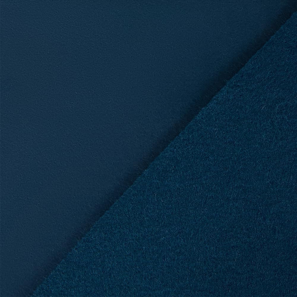 Felt Fabric Squares 10 Pack – 10"x10" (25x25cm) – Teal Wool Blend – Soft Craft Felt for Sewing, DIY Projects