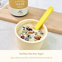 Vista 4 de BALANCE PICK Polvo de salvado de arroz natural 4.23oz - Producto de Corea