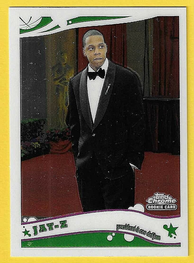2005-06 Topps Chrome Rookie Card #217 Jay-Z RC at Amazon's Sports  Collectibles Store