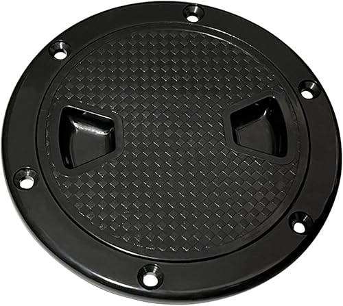Miniatura 6 de Akoleyer Escotilla de placa de inspección circular antideslizante de 6 pulgadas con cubierta desmontable para barco de acceso RV
