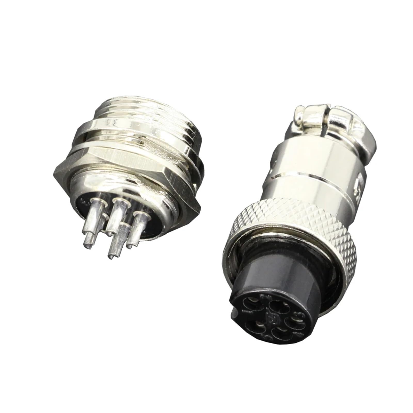 Connettore aeronautico a vite GX12-5 a 5 PIN 12 mm(10 Sets)