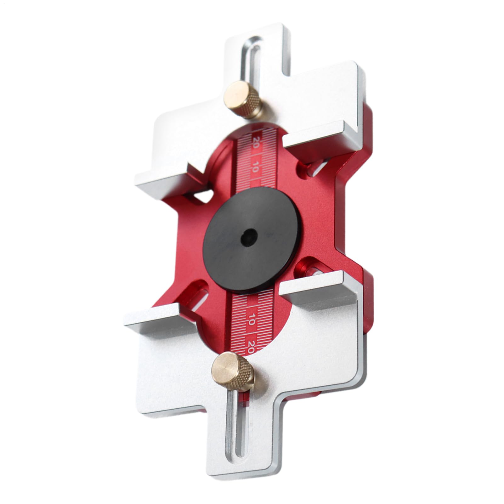 Plantilla Para Ensambles De Espiga Y Mortaja,Accesorio de Fresadora 2 en 1 para Carpintería,Plantilla De Ranurado Para Madera Y Cortes Circulares - Para Puertas Gabinetes Y Madera