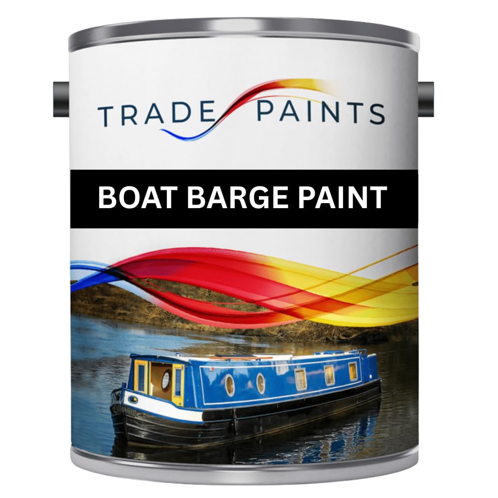 Boat Barge & Marine Gloss Enamel Paint (2.5 Litre, Oxford Blue BS 105)