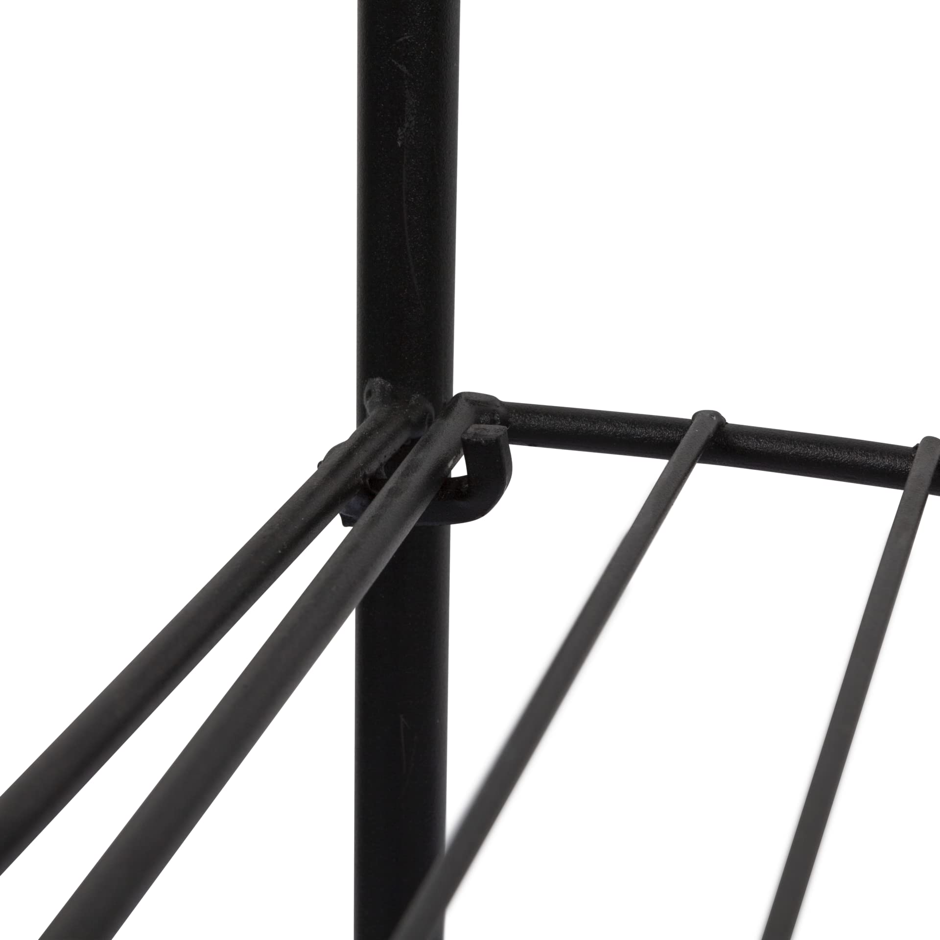 Windhager Portafiori in metallo per esterni, porta piante da balcone pieghevole, scala per fiori, scarpiera per interni ed esterni, 100x58x31cm (HxLxP)
