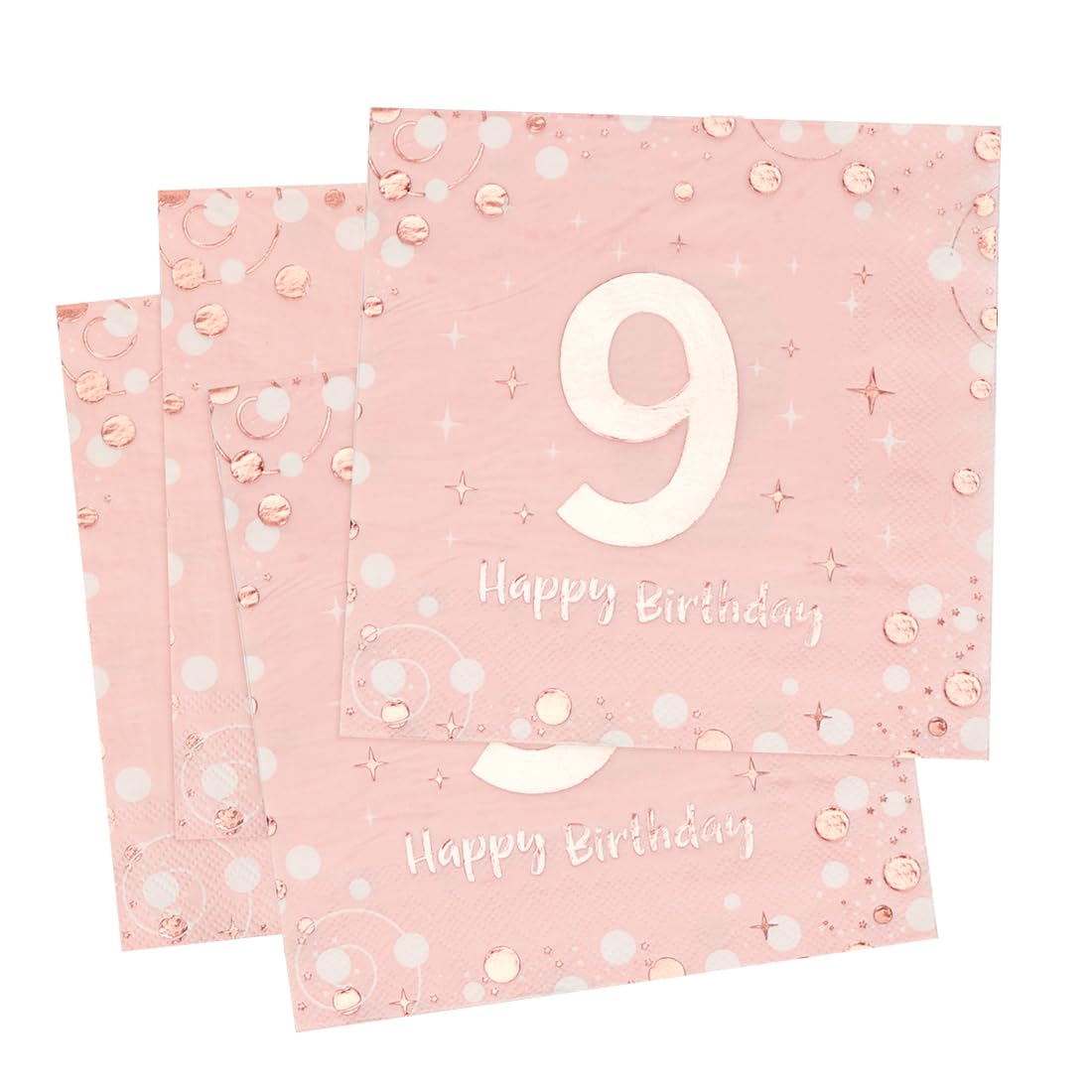Celebrate The Home Papierservietten 3-lagig - Rosamond Design, 20 Stück - Weich & Dekorativ Für Tischdeko