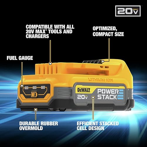 Miniatura 6 de DEWALT Batería de iones de litio 20V MAX XR POWERSTACK (DCBP034)
