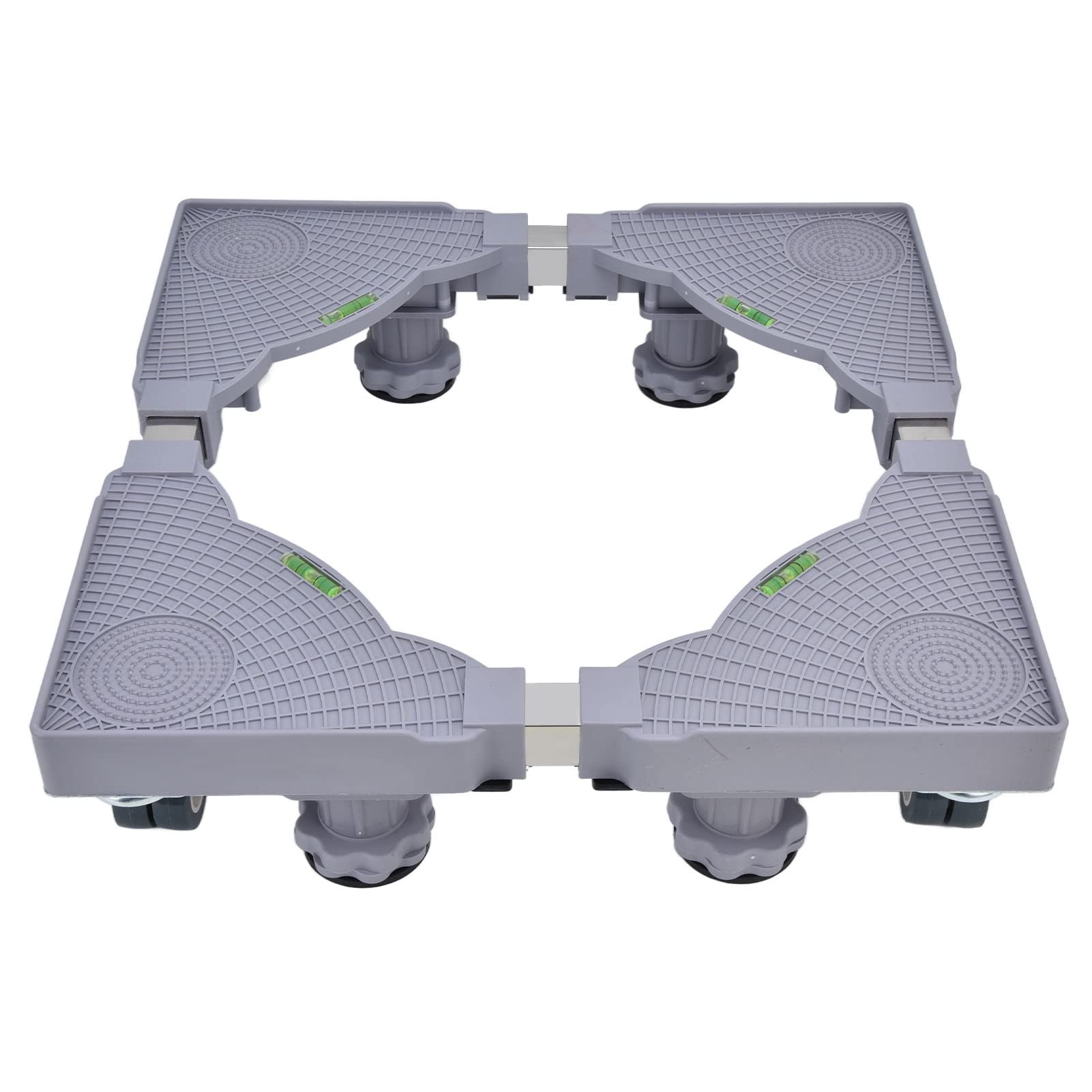 Base para Lavadora, Rodillo Ajustable Multifuncional, Soporte Bloqueable, Fácil de Mover, Antivibración para Lavandería, Plástico ABS, 42-60cm