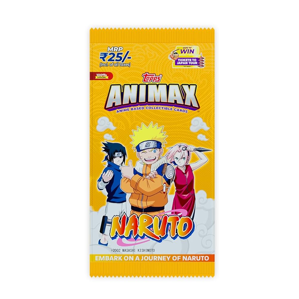 Topps Animax 2024 Official Naruto Collectible Card Game(Flow