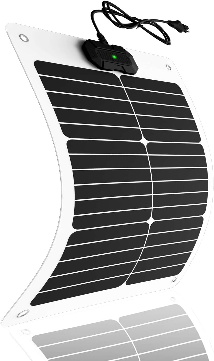 RV Parts & Accessories 20W Ultra Lightweight ETFE Solar Panel with