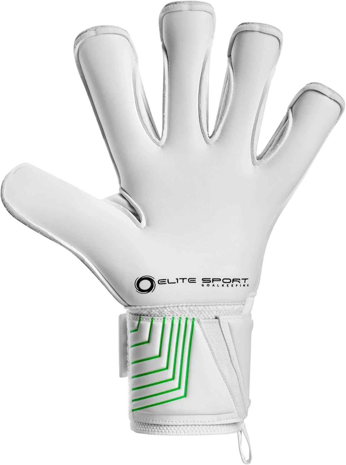 Elite Sport Squid Goalkeeper Gloves 2024/25 (White/Green, 11)