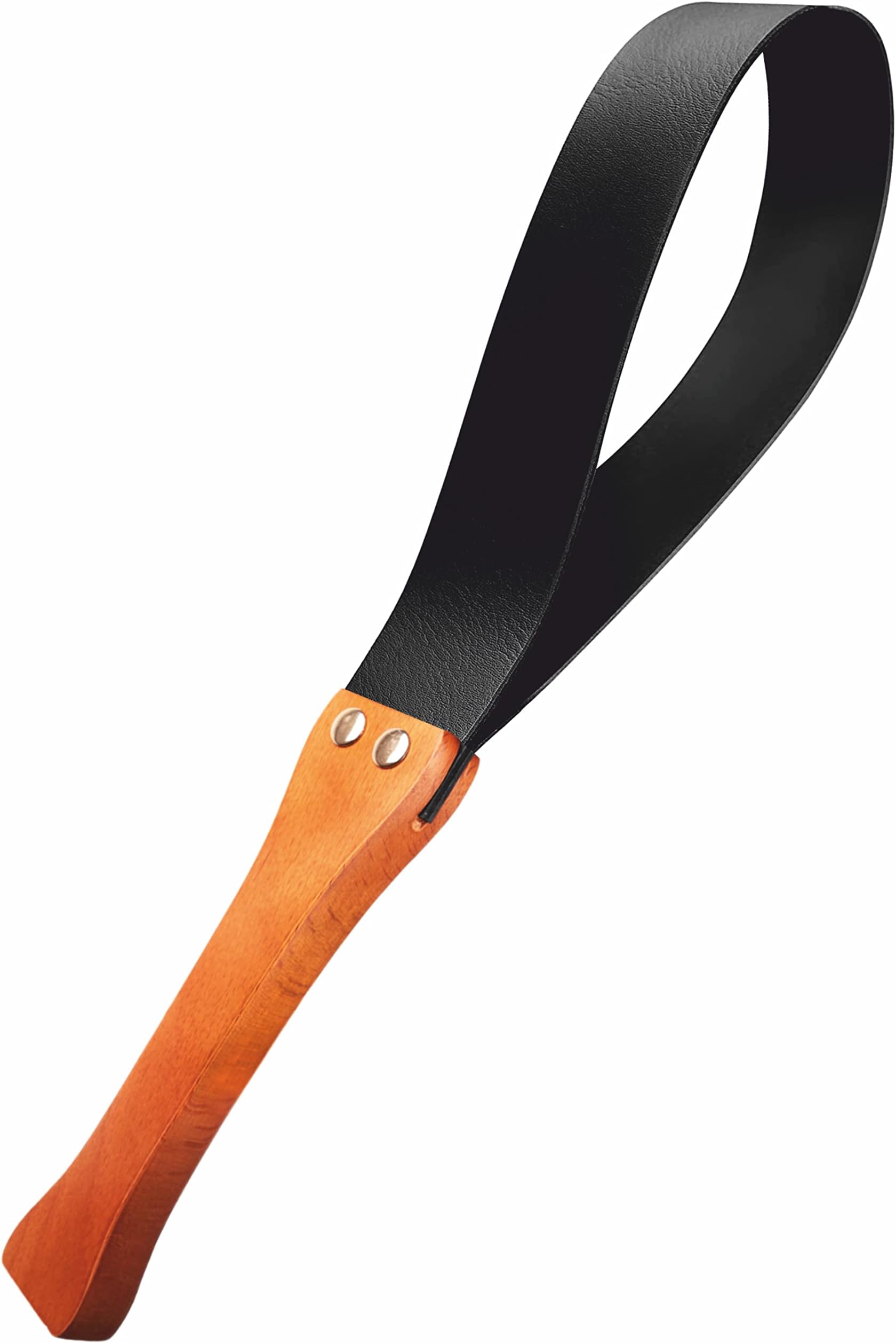 AOXVIA Leather Paddle Riding Crop for Horses, Equestrianism Crops