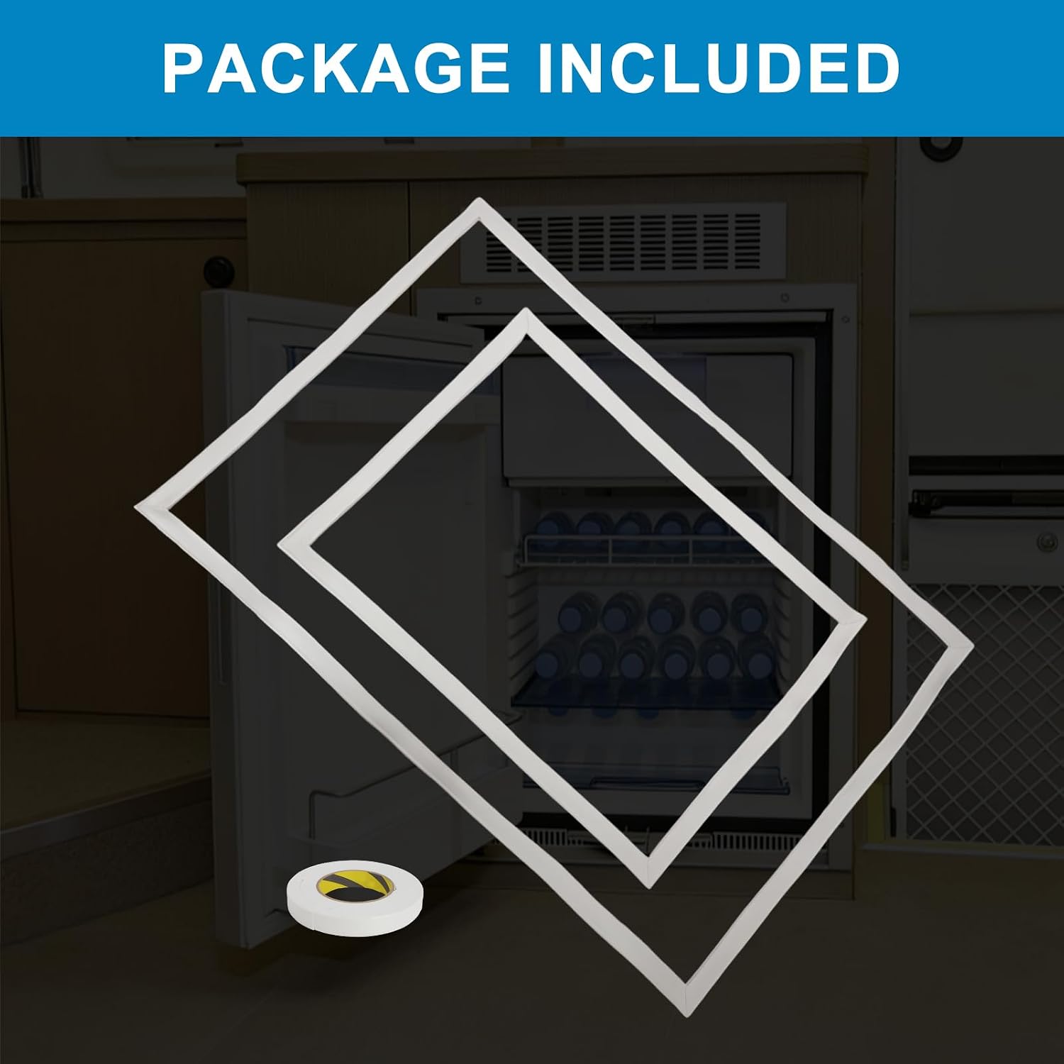 motoparty RV Accessories for Inside RM2652 DM2652 RM2663 Refrigerator Gasket Kits 3108704.374