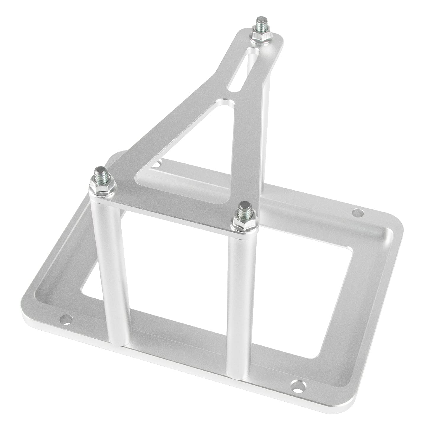 New Universal Billet Battery Tray Hold Down Trunk Relocation Box 551181