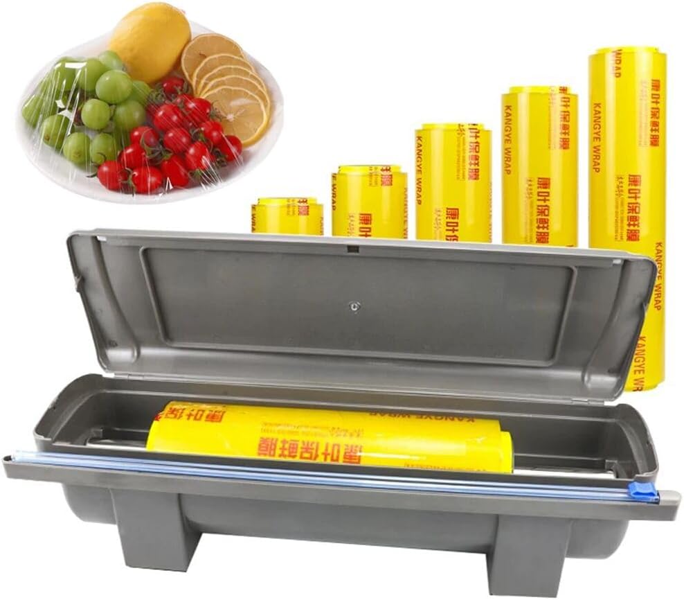 Office Wrapper Amazon.com: VOTOER Hand Film Wrapper Film Dispenser, Plastic Food Cling ...