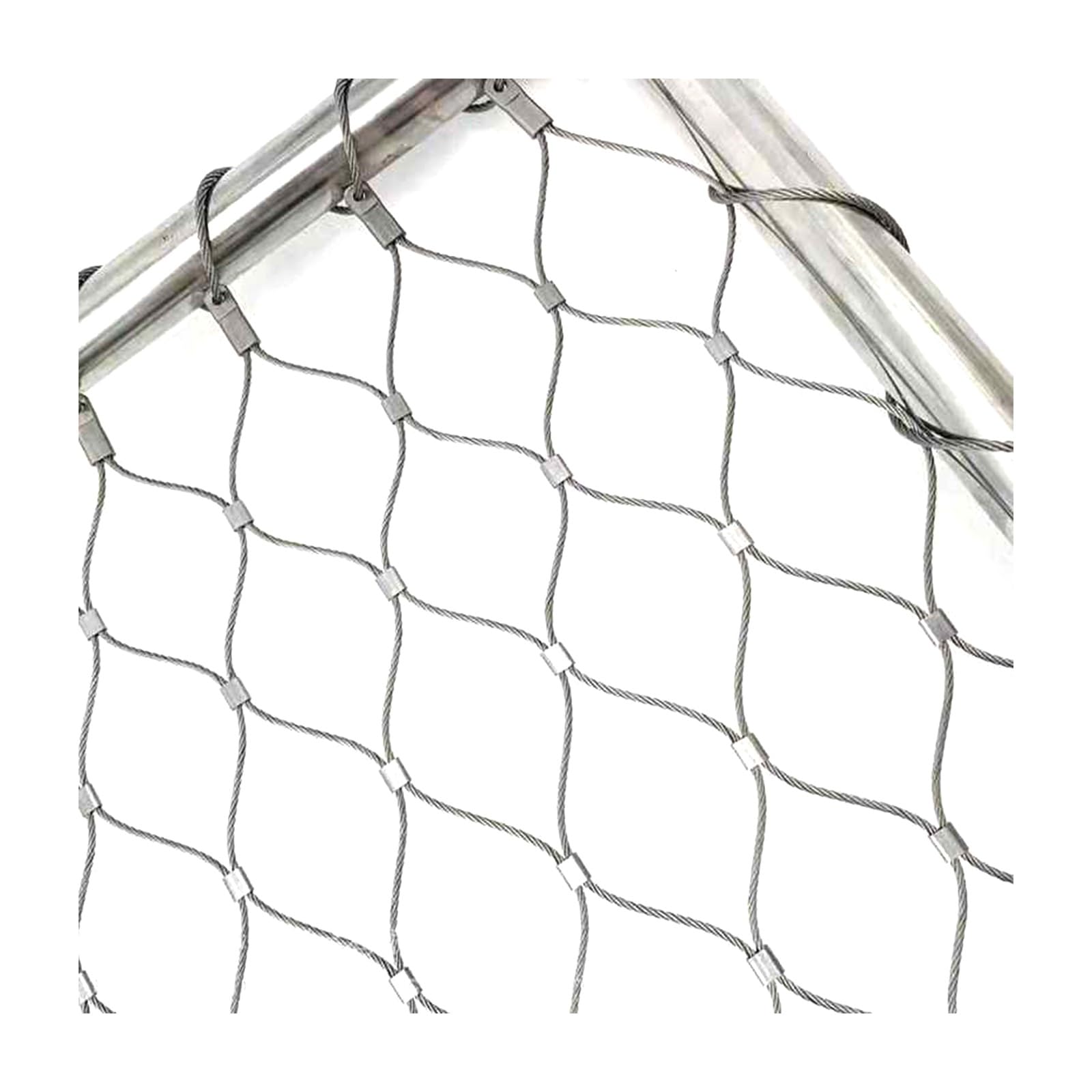 Filet en acier inoxydable 304 treillis métallique flexible 5mx1,5m pour jardin et élevage