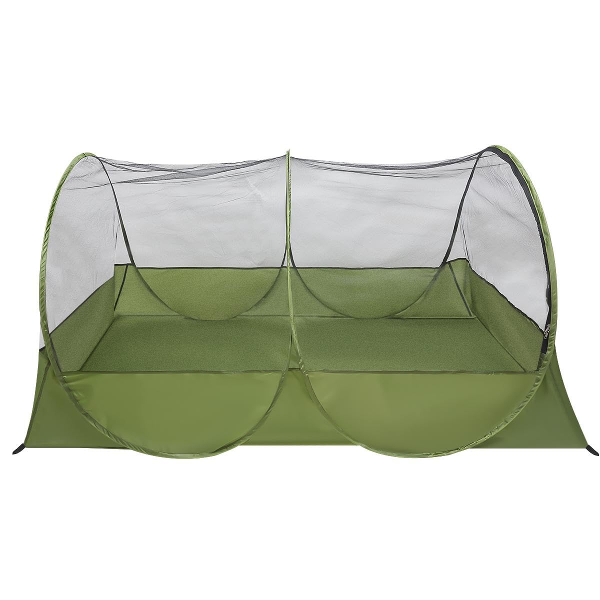 Zelt 2 Personen – 2 Mann Zelt wasserdicht 190x120x95 cm Grün – Pop Up Moskitonetz Campingzelt – Ideal für Sommer & Outdoor