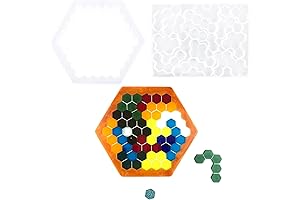 Hexagon Puzzle Silicone Mold