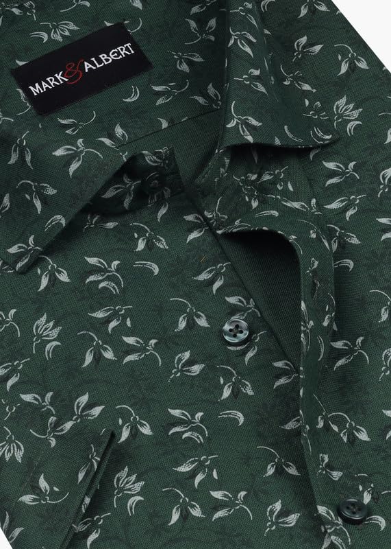 Image of Men's Half Sleeve Linen Shirt