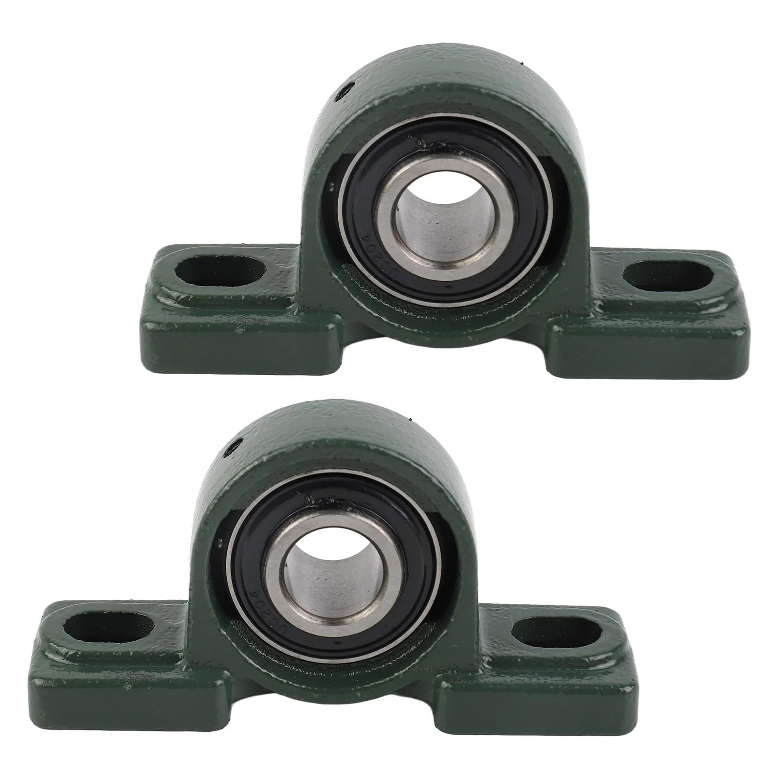 2 Pezzi UCP204 Cuscinetto A Sfere Con Foro Da 20 Mm, Due Bulloni, Supporto For Albero, Cuscinetto Autoallineante, Cuscinetto A Rulli Sferici