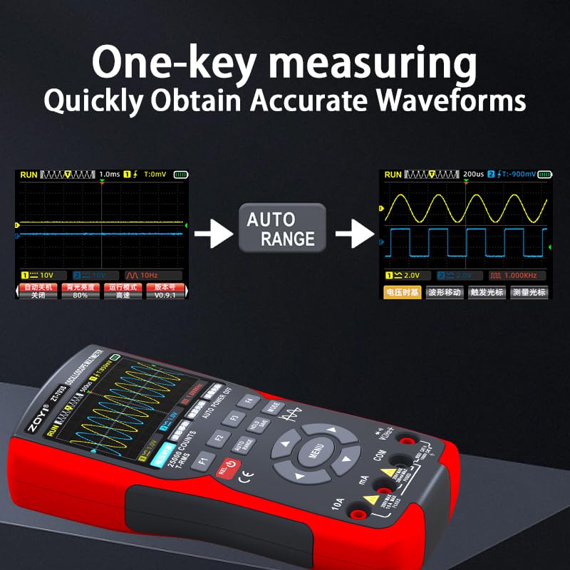 ZOYI ZT-703S one-key automatic measurement feature
