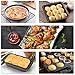 Nonstick Bakeware Set, 5 Pcs Bakeware Include Cookie Sheet, Loaf Pan, Square Pan, Round Cake Pan, 12 Cups Muffin Pan