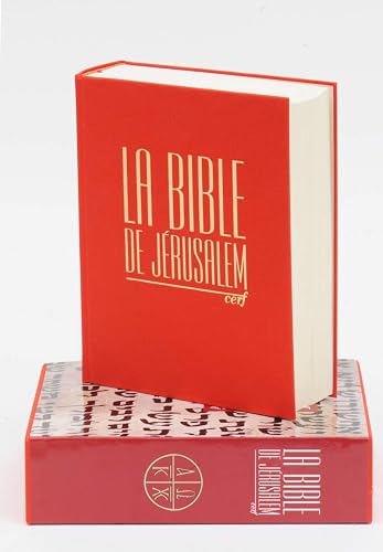 La Bible de Jérusalem - Major toile rouge
