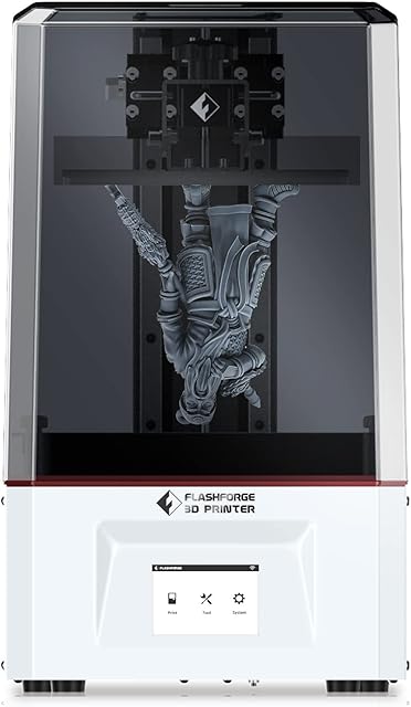 Flashforge Foto 8.9 3D Printer UV Photocuring Resin 3D Printer with 4K Monoscreen 8x Anti-aliasing Build Volume 192 * 120 * 200mm