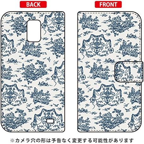 Second Skin Flip Smartphone Case Sindee Toile De Jouy/for Galaxy S II LTE SC-03D/docomo DSCG2L-IJTC-401-LIZ8