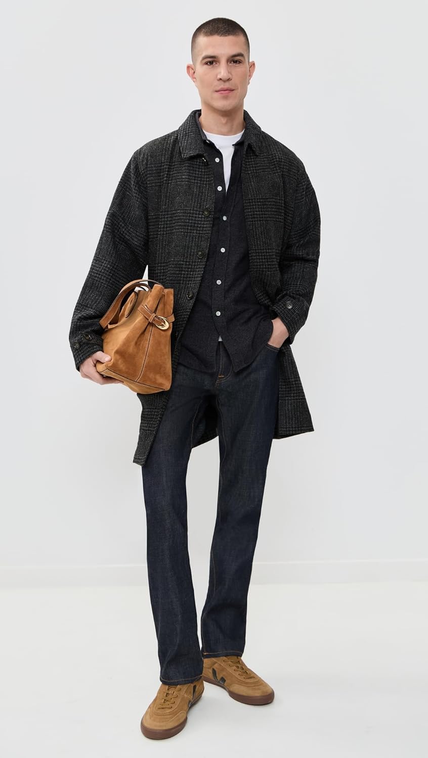 Portuguese Flannel Men's Teca 2.0 Brushed Flannel Button Down Shirt - Image 5