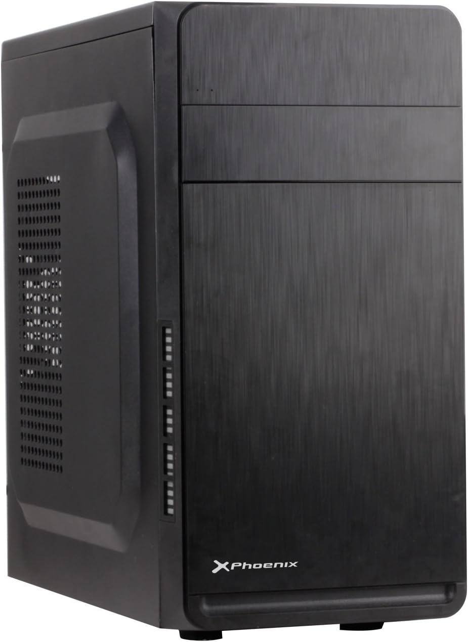 Phoenix Technologies PH830L/C - Desktop Computer Case (Micro ATX, USB 2.0) Black