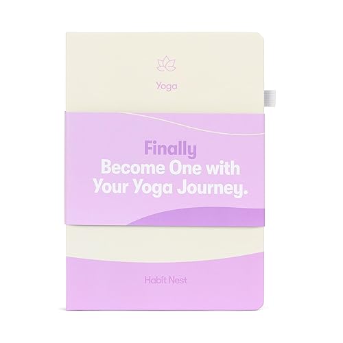 The Yoga Sidekick Journal by Habit Nest. Beginners Guide to