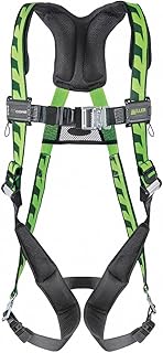 Honeywell AC-QC/UGN Miller by Universal DuraFlex AirCore Full Body Style Harness With Back D-Ring, Quick Connect Leg And Chest Strap Buckle And Sub-Pelvic Strap, 73.3252 fl. oz., 5.6