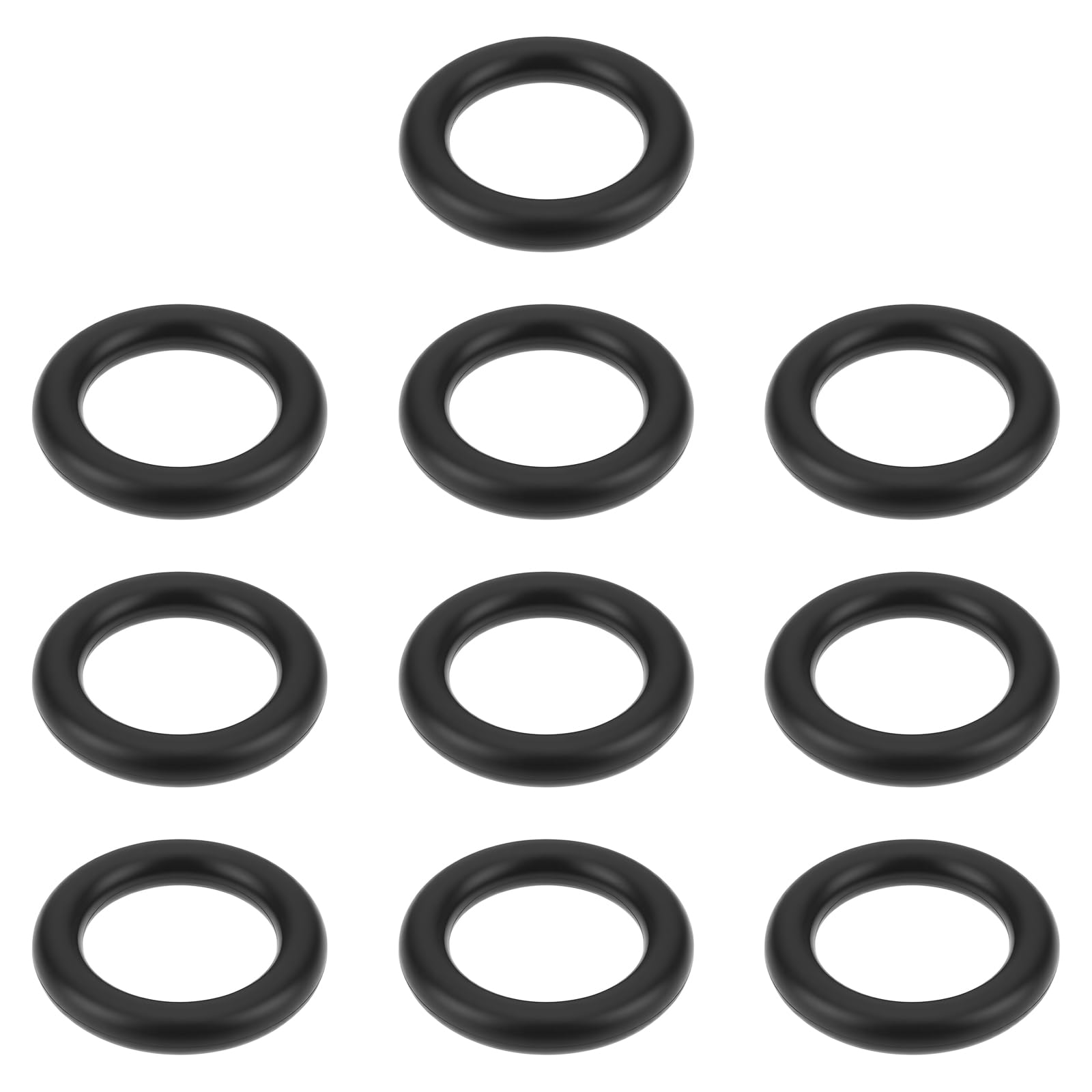 AS Axis Spindleon 10PCS Sewing Machine Bobbin Winder Rubber Ring OD 35mm ID 23mm Thickness 6mm Compatible with Most Sewing Machine