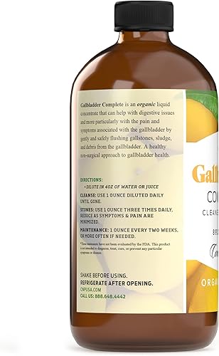 Miniatura 4 de Complete Natural Products Liver Complete 8oz, paquete completo de limpieza y equilibrio de la vesícula biliar de 8 onzas