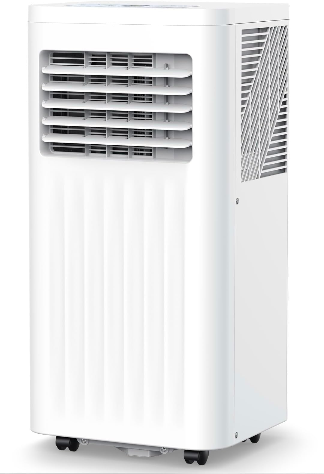 COWSAR 8,000 BTU Portable Air Conditioners, Portable AC Unit Cools Up to 350 Sq.Ft, Built-in Cool, Dehumidifier, Fan, Sleep Modes, Room Air Conditioners with LED Display/Swivel Wheels/Remote