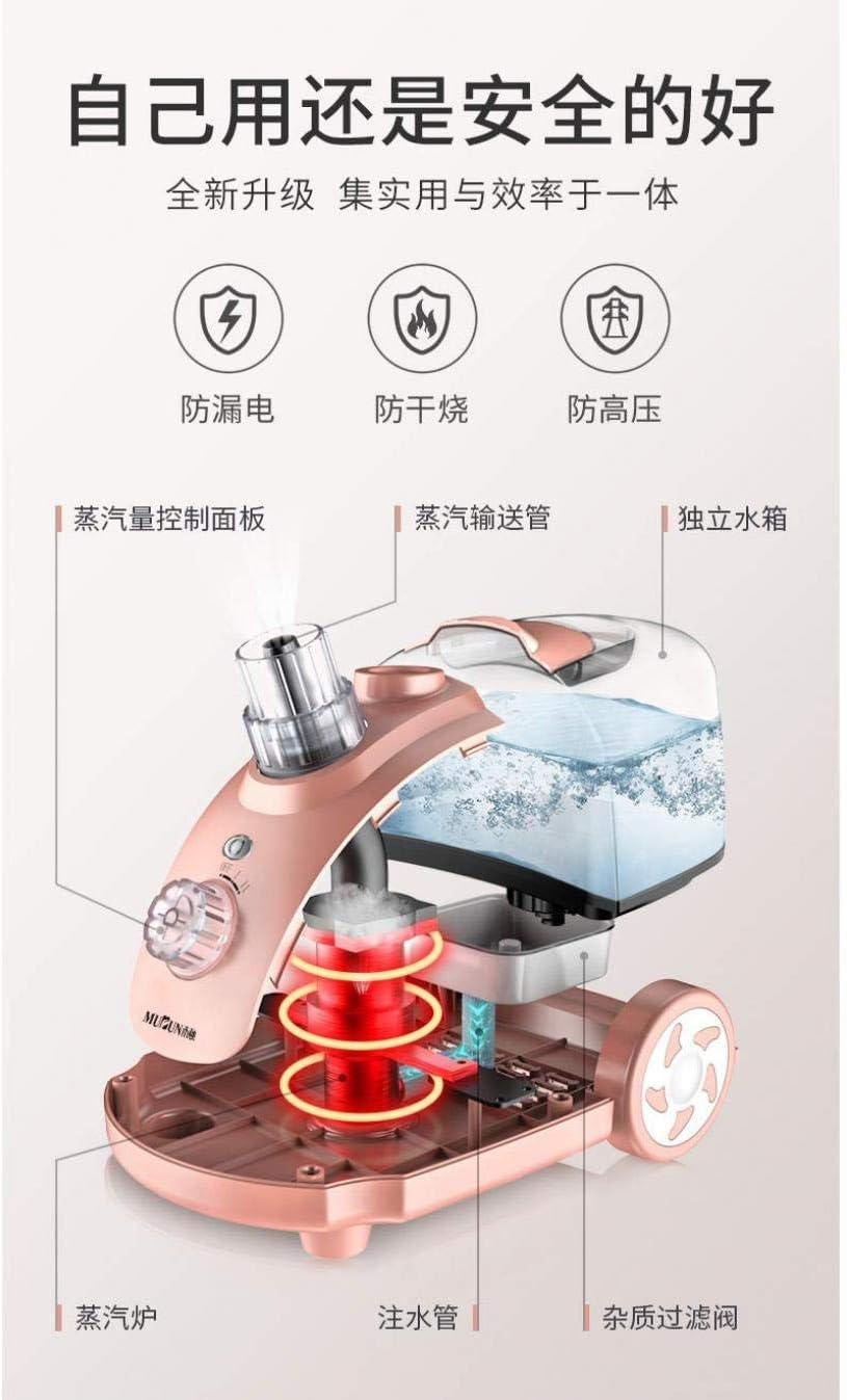 美容器具 ホームスチームサウナ、1.7Lポータブル全身解毒および汗蒸し燻蒸